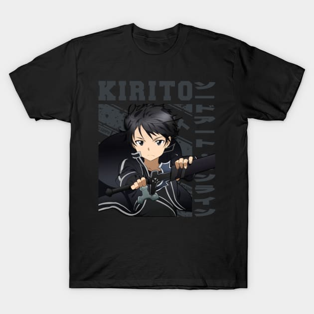 Kirito T-Shirt by ANIME FANS